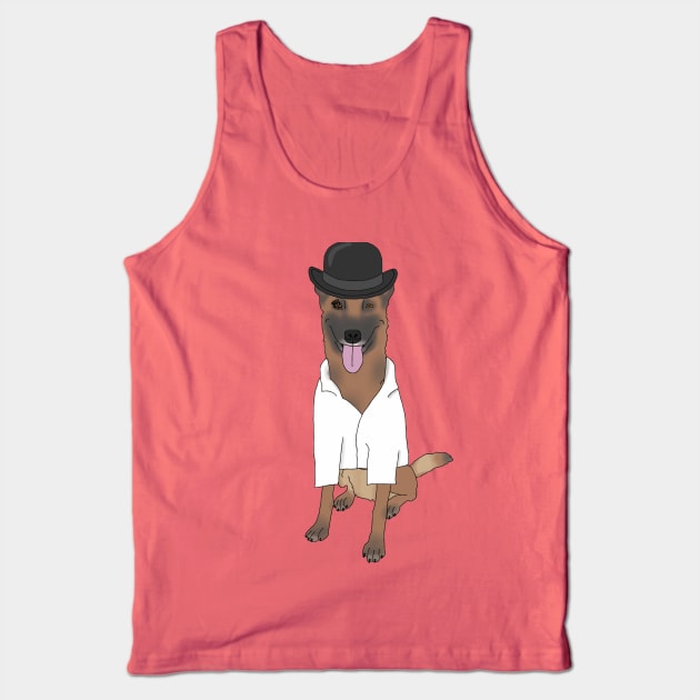 A Clockwork Malinois Tank Top by childofthecorn